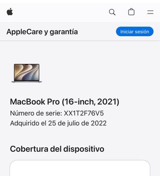 Macbook Pro 16.2” 2022 M PRO
