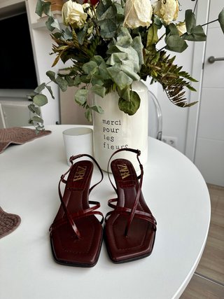 Sandalias Zara Marrones