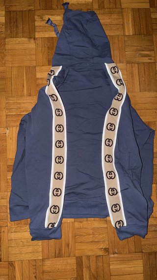 Sudadera Gucci Azul con Logo
