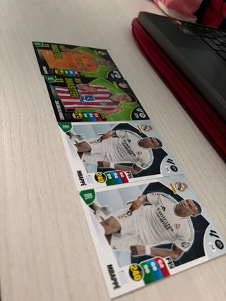 Cromos Adrenalyn XL Mbappé y Julián Álvarez