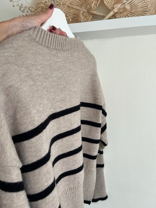 Jersey de rayas Bershka