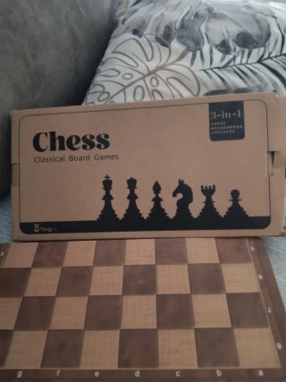 Ajedrez Clásico Tablero Plegable