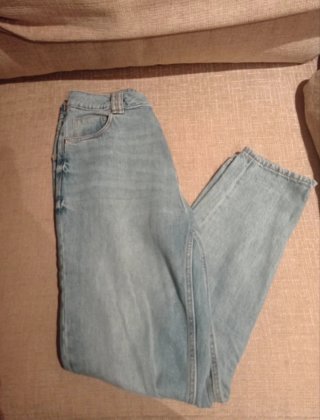 Pantalón vaquero mujer azul