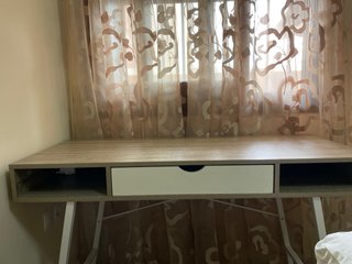 Escritorio moderno madera y metal