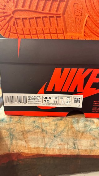 Nike Air Jordan 1 High Electro Orange