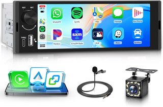 autoradio schermo carplay wireless 1 Din