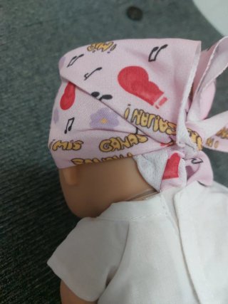 Muñeca Baby Pelón Fundación Juegaterapia