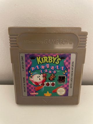 Kirby's Pinball Land Game Boy Nintendo ESP