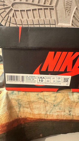 Nike Air Jordan 1 High Talla 44