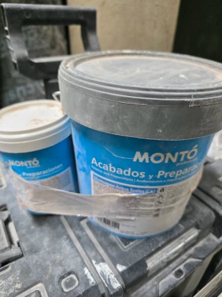 Pintura Epoxi Blanca Montó Acqua Suelos 3.75 Kg