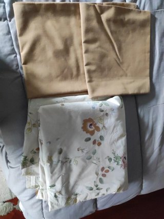 Funda Nórdica Zara Flores Beige para cama de 135