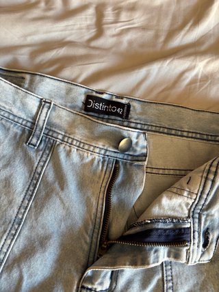 Bermuda vaquera rota - Talla 42/44 (cintura 84cm)