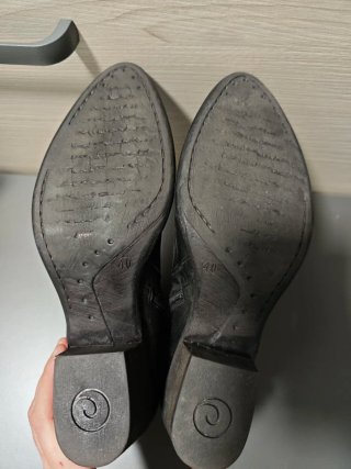Botines Khriò Piel Negra Talla 40