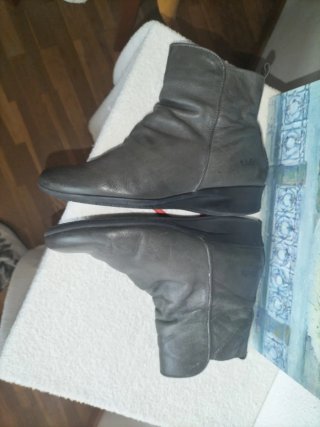 Botines piel Taos, talla 38