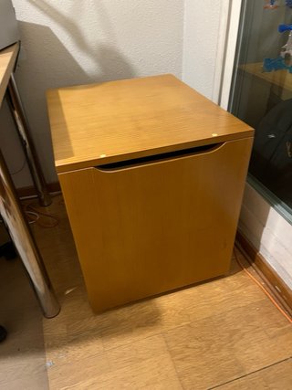 Cómoda, baúl y cajonera