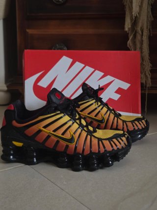 Nike Shox TL Originales Negro/Amarillo Talla 38
