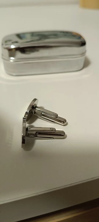 Coppia gemelli da polso design scacchiera