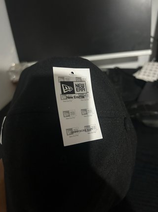 Gorra Supreme x New Era 59FIFTY Negra