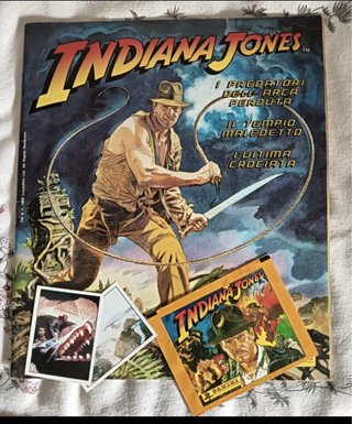 Album Panini Indiana Jones con figurine