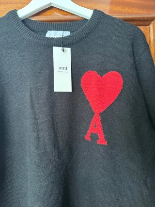 Jersey Ami Paris Azul Marino