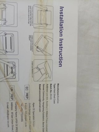 Carcasa Rígida Transparente para MacBook 13 air