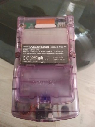 Pack Game Boy Color Morado Transparente
