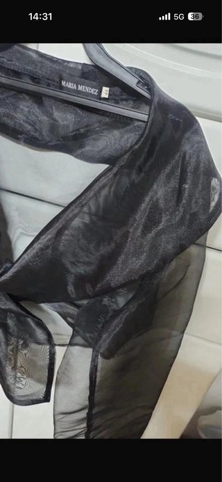 Torera de Gasa Negra