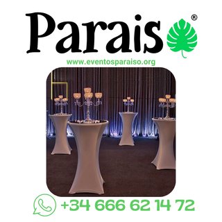Alquiler Taburetes Altos para Coctel