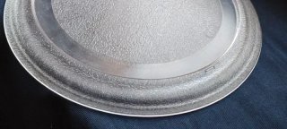 Piatto in vetro per microonde