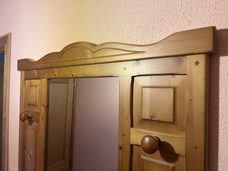 Mueble recibidor de madera