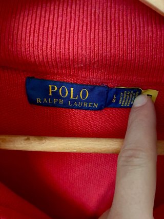Maglione Ralph Lauren Rosso Taglia L