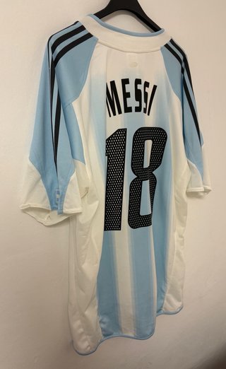 Camiseta Original Debut Messi con Argentina