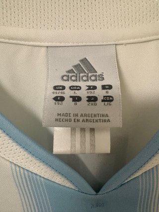 Camiseta Original Debut Messi con Argentina