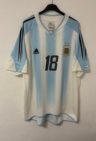 Camiseta Original Debut Messi con Argentina