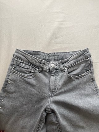 Pantalón Vaquero Gris Mango