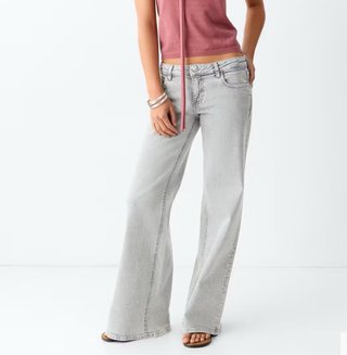 Pantalón Vaquero Gris Mango