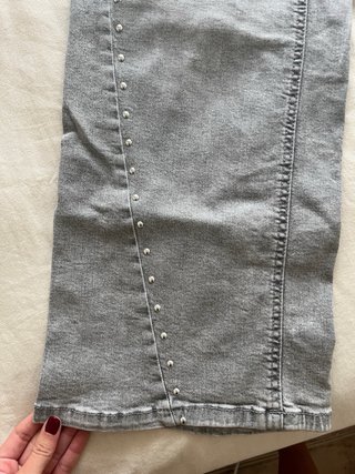 Pantalón Vaquero Gris Mango