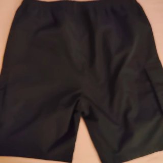 Pantaloncini neri con stampa Independence Day