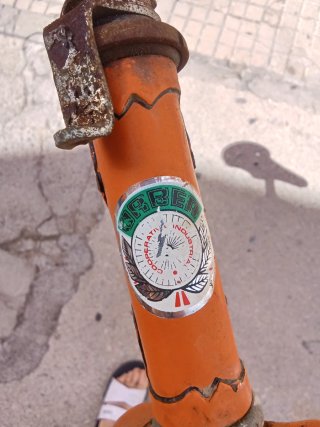 Cuadro Orbea fixie y rueda
