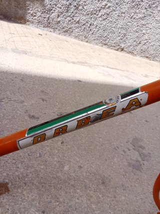 Cuadro Orbea fixie y rueda