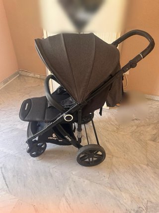 Silla de paseo Kikkaboo negra