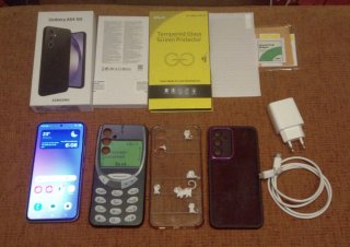 Samsung Galaxy A54 5G Nero + Accessori