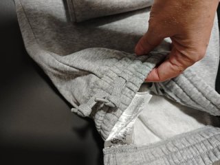 Pantalón chándal Adidas gris 3 bandas Talla XL