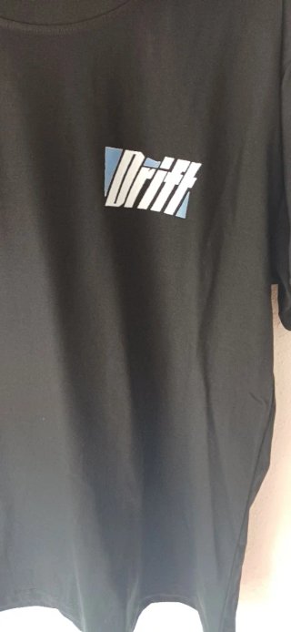 SIN ESTRENAR Camiseta Negra L Estampado