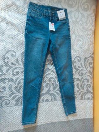Vaqueros Super Skinny Lefties Azul Talla 36