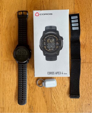 Smartwatch Coros Apex 4 46mm GPS Nero