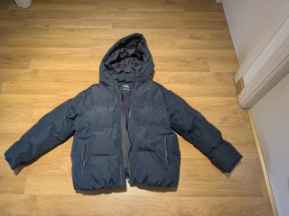 Abrigo Zara gris talla 13-14