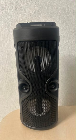 Altavoz con luces LED