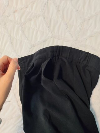 Pantalón Negro Recto