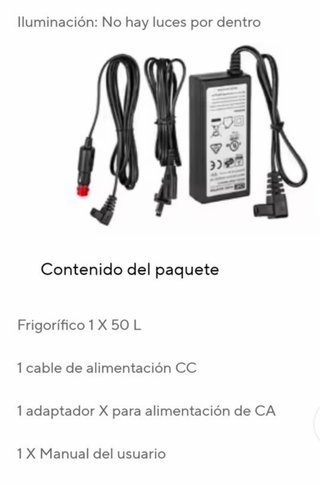 Nevera Camper VEVOR 50L nueva